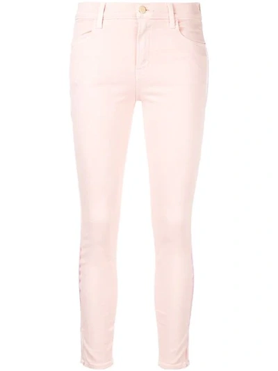 J Brand Skinny Jeans In Pink