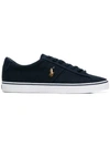 Polo Ralph Lauren Bear Lace-up Sneakers In Blue