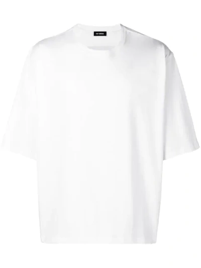 Raf Simons Frankenstein Print T-shirt In White