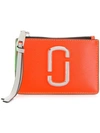 Marc Jacobs Snapshot Mini Compact Wallet In Orange