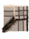 Gucci Reversible Gg Jacquard Scarf - Brown