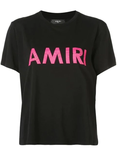 Amiri Logo T In Black