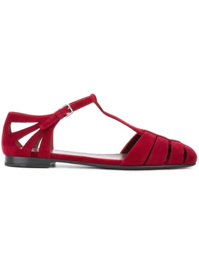 Church's Sandal Red Suede