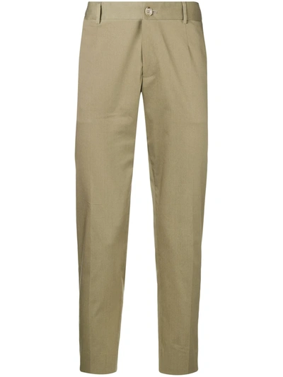 Dolce & Gabbana Classic Chinos In Green