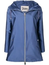 Herno Classic Rain Coat In Blue