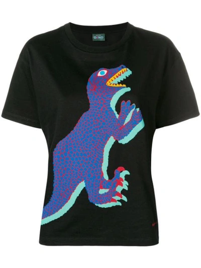 Ps By Paul Smith 'dino' Print T In Black