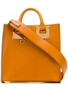 Sophie Hulme Albion Tote Bag In Orange