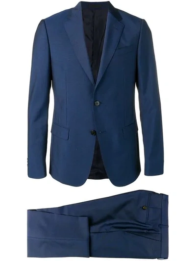Z Zegna Classic Two-piece Suit In Blue