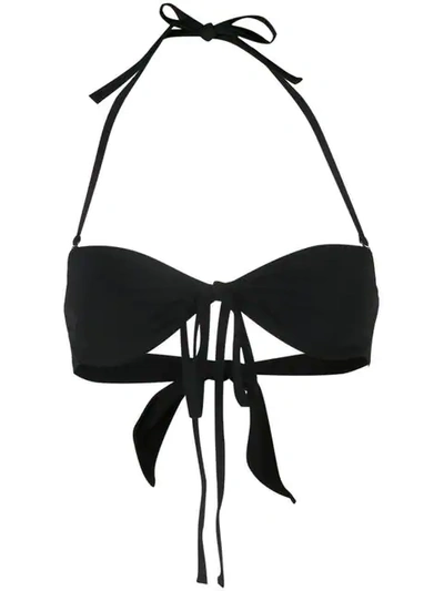 Isabel Marant Starla Bikini Top In Black