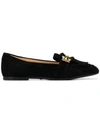 Tod's Tassel Loafers In Black