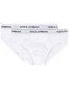 Dolce & Gabbana Two Pack Logo Briefs - White