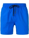 Etro Drawstring Swim Shorts In Blue