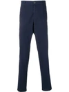 Kenzo Slim-fit Tailored Trousers In Blue