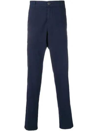 Kenzo Slim-fit Tailored Trousers In Blue