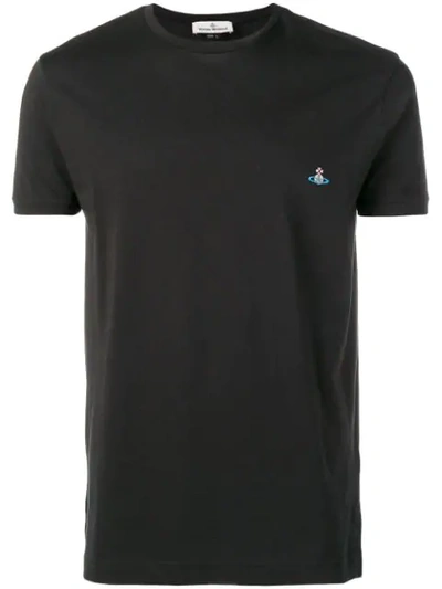 Vivienne Westwood Crew Neck T-shirt In Black