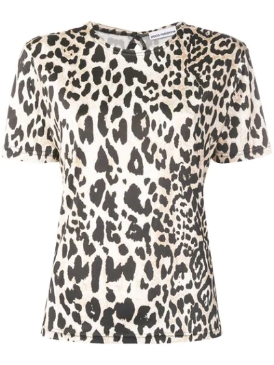 Paco Rabanne Leopard Printed T-shirt