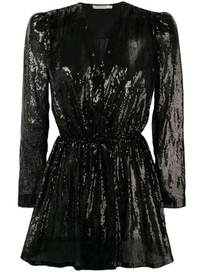 Amen Sequin Embellished Dress In Nero