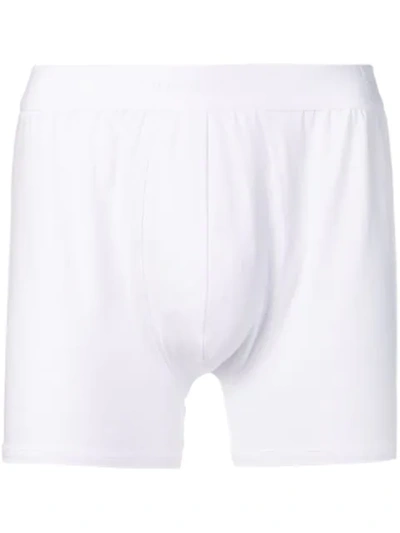 Billionaire Logo Band Boxers In White