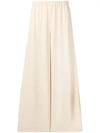 The Row Plain Palazzo Pants In Neutrals