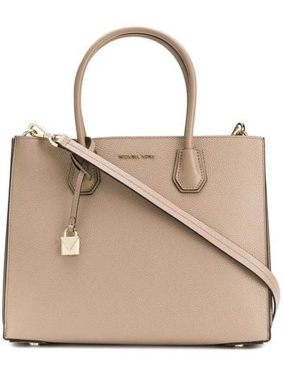 Michael Michael Kors 'mercer' Handtasche In 208 Truffle Tortora