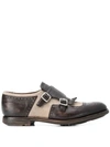 Church's Double Monk Strap Shoes In Brown