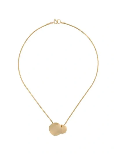 Isabel Marant Étoile Double Pendant Necklace In Gold