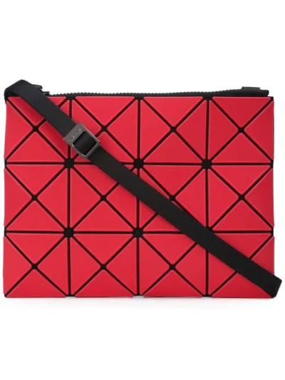Bao Bao Issey Miyake Lucent Frost Mini Crossbody In Red