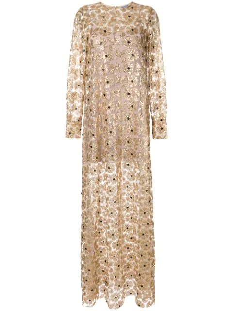 Macgraw Soiree Dress In Gold | ModeSens