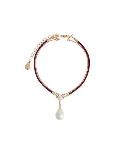 Macgraw Monastic Anklet In Gold