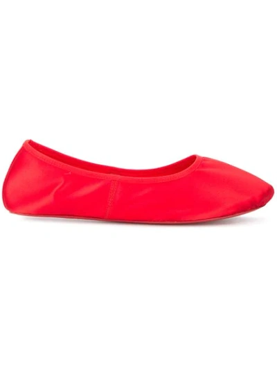 Macgraw House Ballerinas In Red