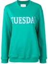 Alberta Ferretti 'tuesday' Sweatshirt - Green