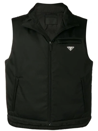 Prada Sports Waistcoat - Black