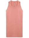 Rick Owens Oversized Tank T In Pink