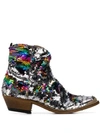 Golden Goose Deluxe Brand Young Boots - Silver