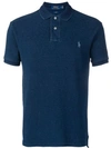 Polo Ralph Lauren Classic Logo Polo Shirt In Blue