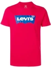 Levi's Logo T In Red