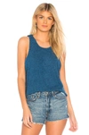 Free People Coziest Swing Tank In Blue