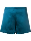 La Perla Pyjama Boxer Shorts In Blue