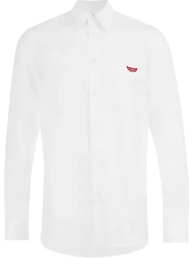Stella Mccartney Long Sleeved Shirt In White