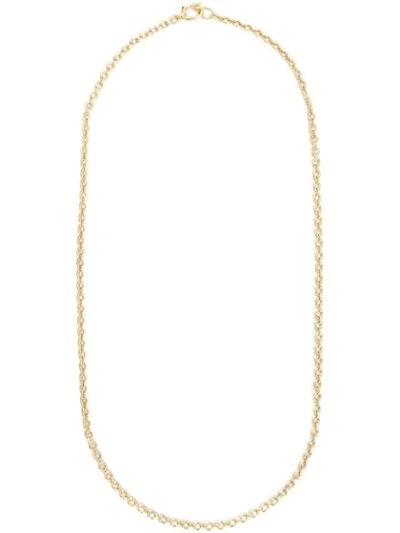 Irene Neuwirth 18kt Gold Oval Link Chain Necklace In Yellow