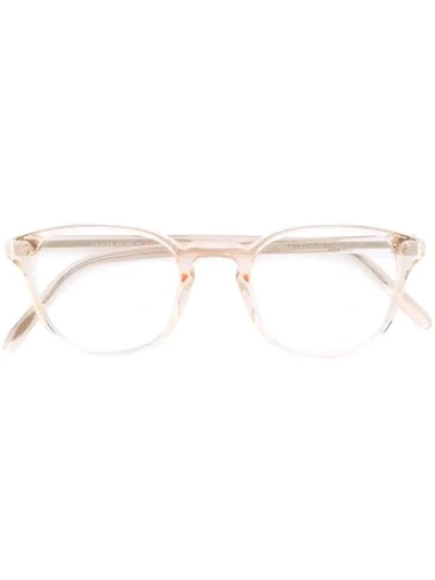 Oliver Peoples Fairmont Glasses In 白色