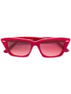 Acne Studios Ingrid Cat Eye Sunglasses In 红色