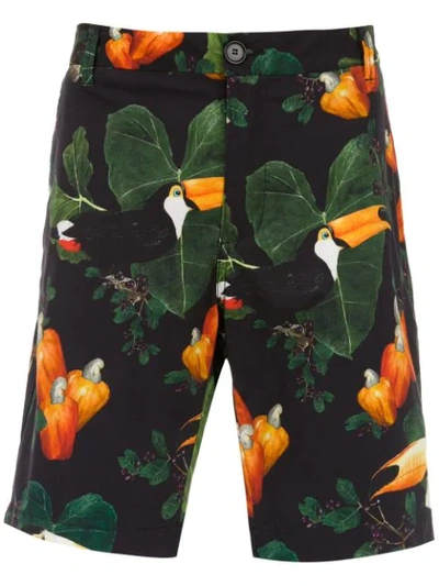 Osklen Printed Swimming Shorts In Black