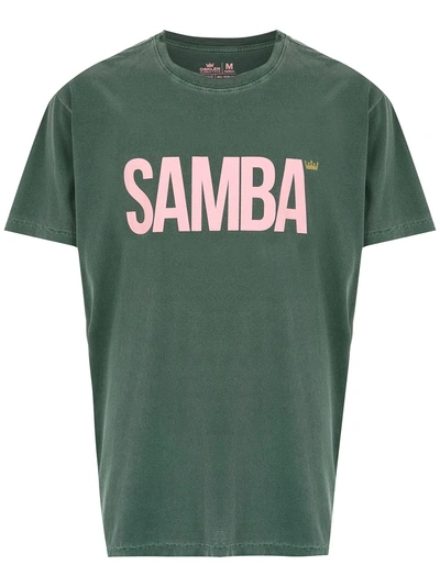 Osklen T-shirt Mit Print In Green