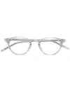 Epos Round Framed Glasses In White