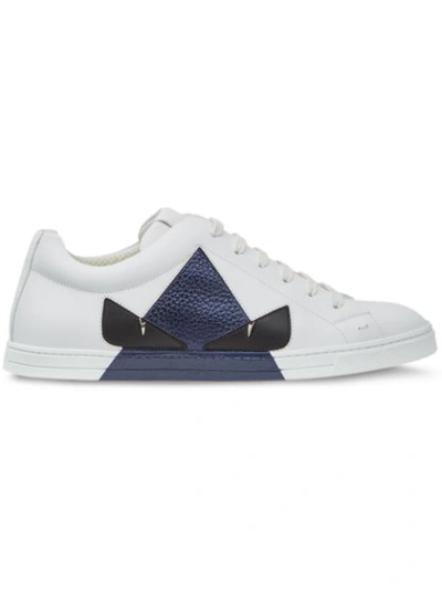 Fendi White 'bag Bugs' Sneakers