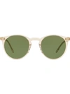Oliver Peoples O'mailley Sunglasses In 白色