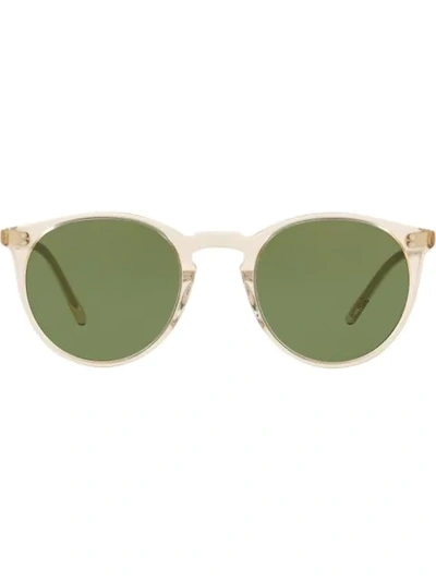 Oliver Peoples O'mailley Sunglasses In 白色