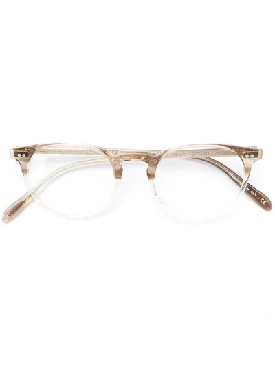 Oliver Peoples Riley Glasses In 灰色