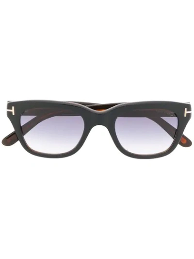 Tom Ford Snowdon Sunglasses In Black